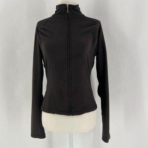 Lucy Black Activewear Yoga Jacket Womens XS